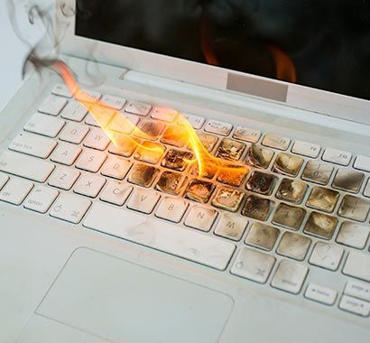 Восстановление данных после пожара в Сочи